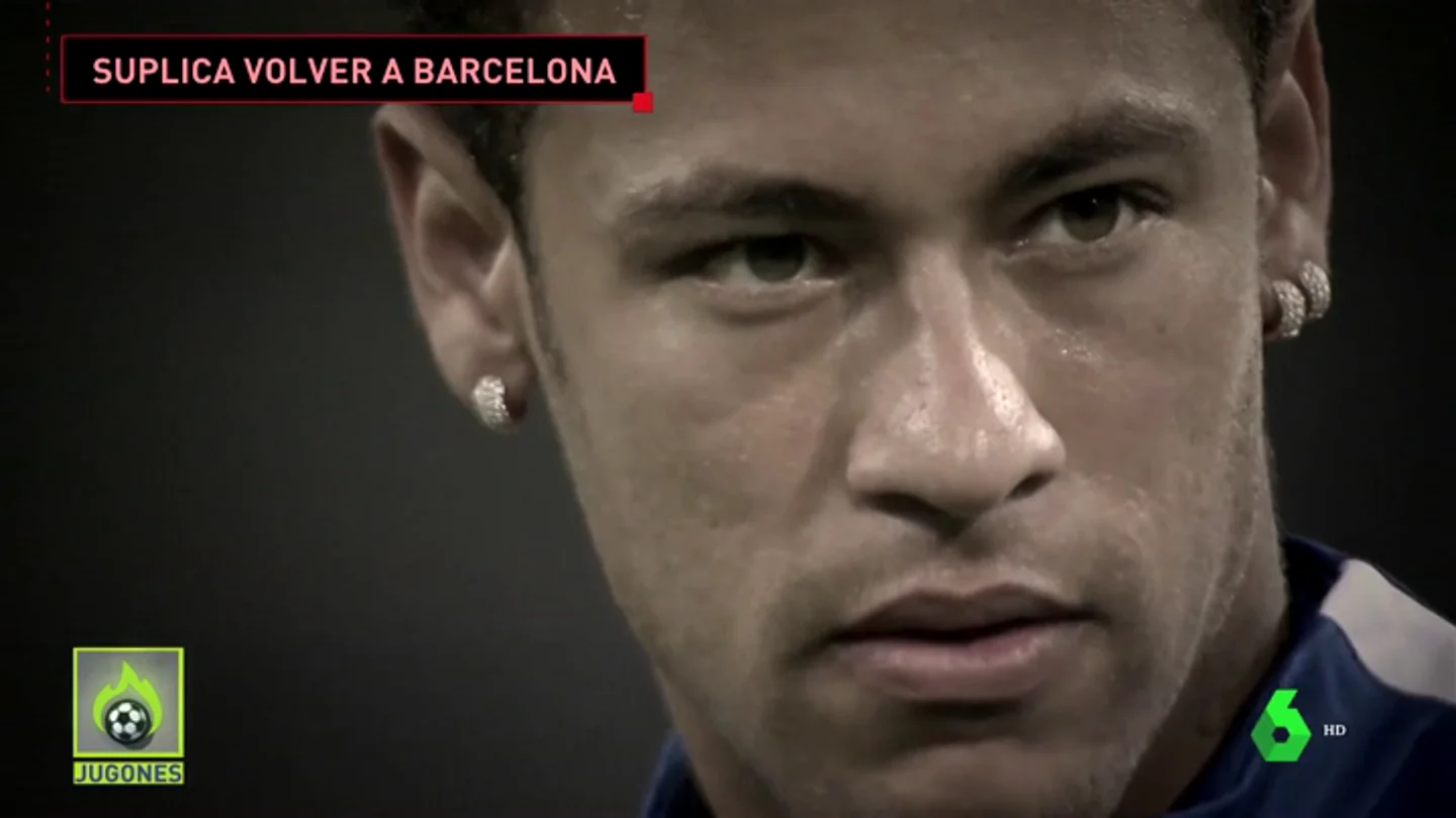 Neymar suplica a Bartomeu para volver al Barça Neymar suplica a Bartomeu para volver al Barça