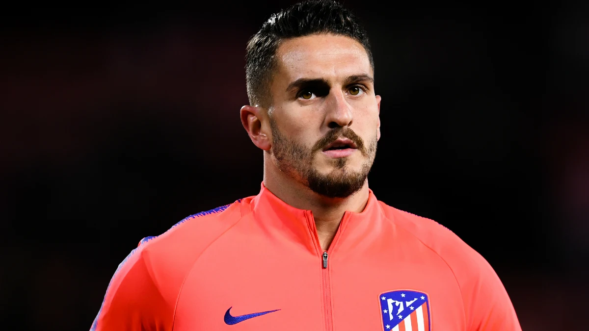 Koke, con el Atlético