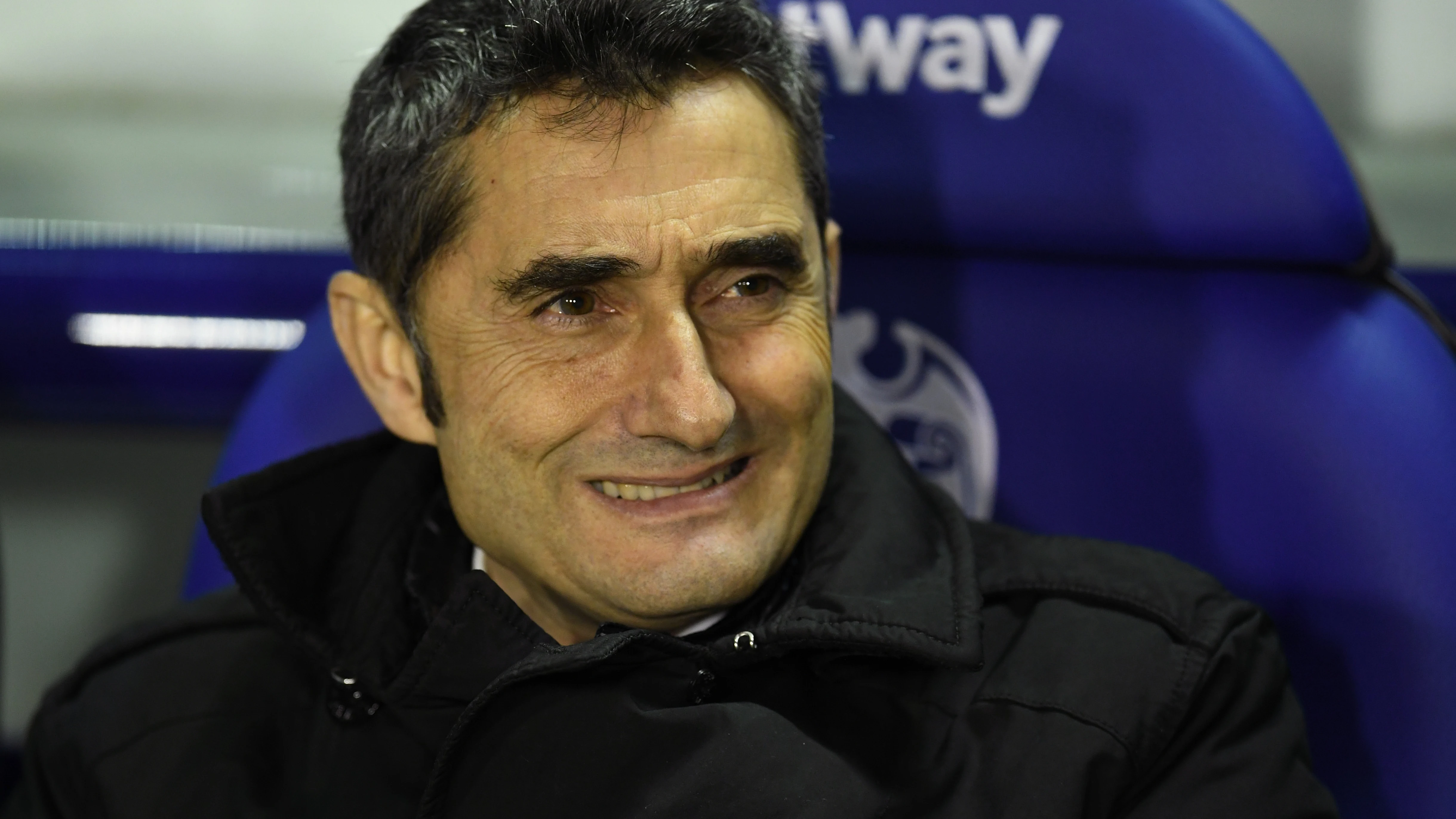 Valverde, durante el partido contra el Levante