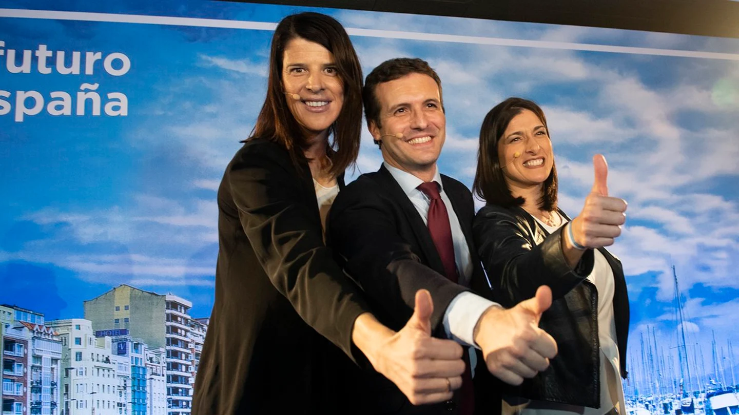 Ruth Beitia Durante la presentación oficial de su candidatura a la presidencia de Cantabria