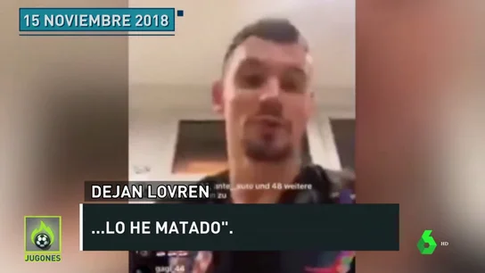 La UEFA sanciona con un partido a Lovren por su vídeo contra la selección española La UEFA sanciona con un partido a Lovren por su vídeo contra la selección española