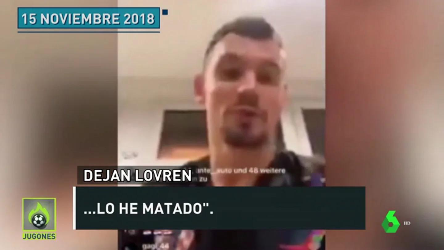La UEFA sanciona con un partido a Lovren por su vídeo contra la selección española La UEFA sanciona con un partido a Lovren por su vídeo contra la selección española