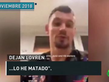 La UEFA sanciona con un partido a Lovren por su vídeo contra la selección española La UEFA sanciona con un partido a Lovren por su vídeo contra la selección española