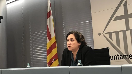La alcaldesa de Barcelona, Ada Colau. La alcaldesa de Barcelona, Ada Colau.