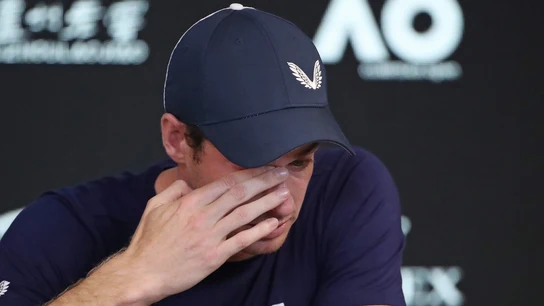 Andy Murray, emocionado, anuncia su retirada Andy Murray, emocionado, anuncia su retirada