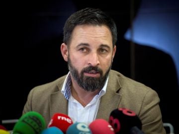 El líder de Vox, Santiago Abascal El líder de Vox, Santiago Abascal