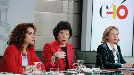 La portavoz del Gobierno, Isabel Celaá La portavoz del Gobierno, Isabel Celaá