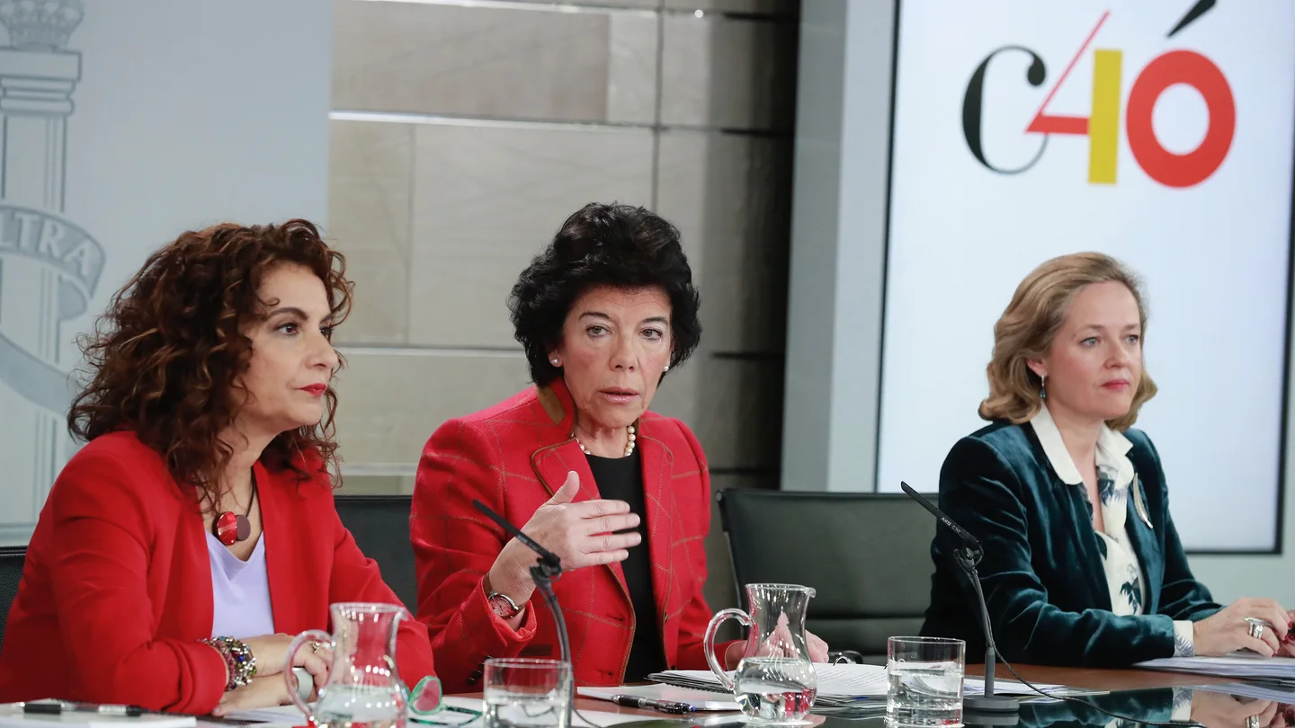La portavoz del Gobierno, Isabel Celaá La portavoz del Gobierno, Isabel Celaá
