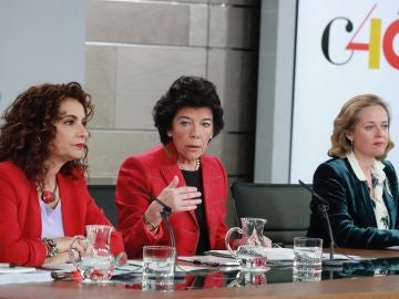 La portavoz del Gobierno, Isabel Celaá La portavoz del Gobierno, Isabel Celaá