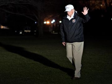 El presidente estadounidense Donald Trump El presidente estadounidense Donald Trump