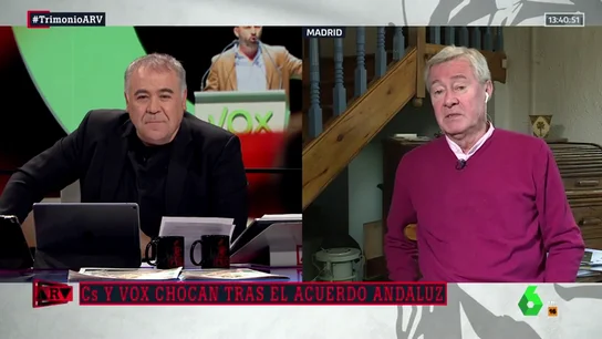 Jorge Verstrynge: "Vox está diciendo lo que el PP no se atreve a decir" Jorge Verstrynge: "Vox está diciendo lo que el PP no se atreve a decir"