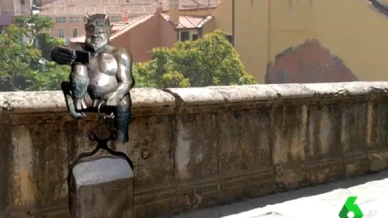 Imagen del diablillo que ha suscitado la polémica en Segovia Imagen del diablillo que ha suscitado la polémica en Segovia