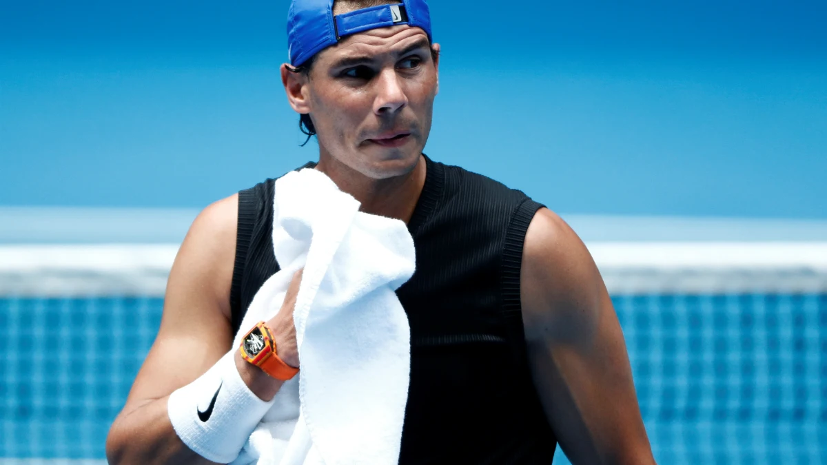 Rafa Nadal, en Australia