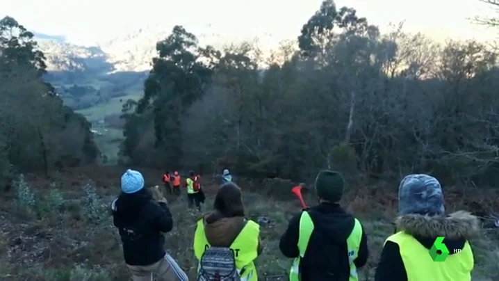 Partidos animalistas intentan boicotear el campeonato de caza del zorro en Pontevedra con bocinas y pitos