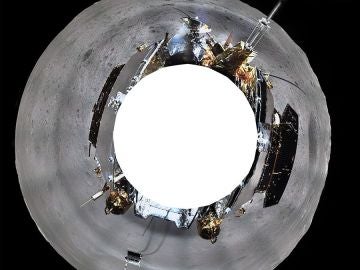 Imagen de la cara oculta de la Luna Imagen de la cara oculta de la Luna