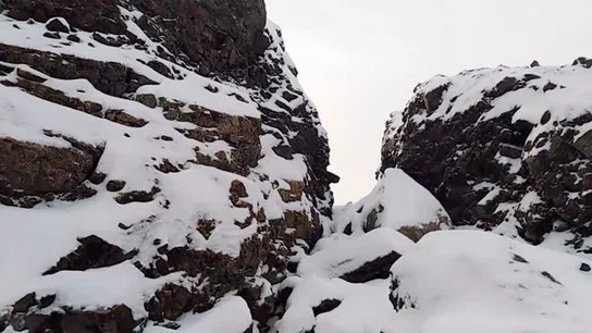 La montaña desprendida en Siberia La montaña desprendida en Siberia