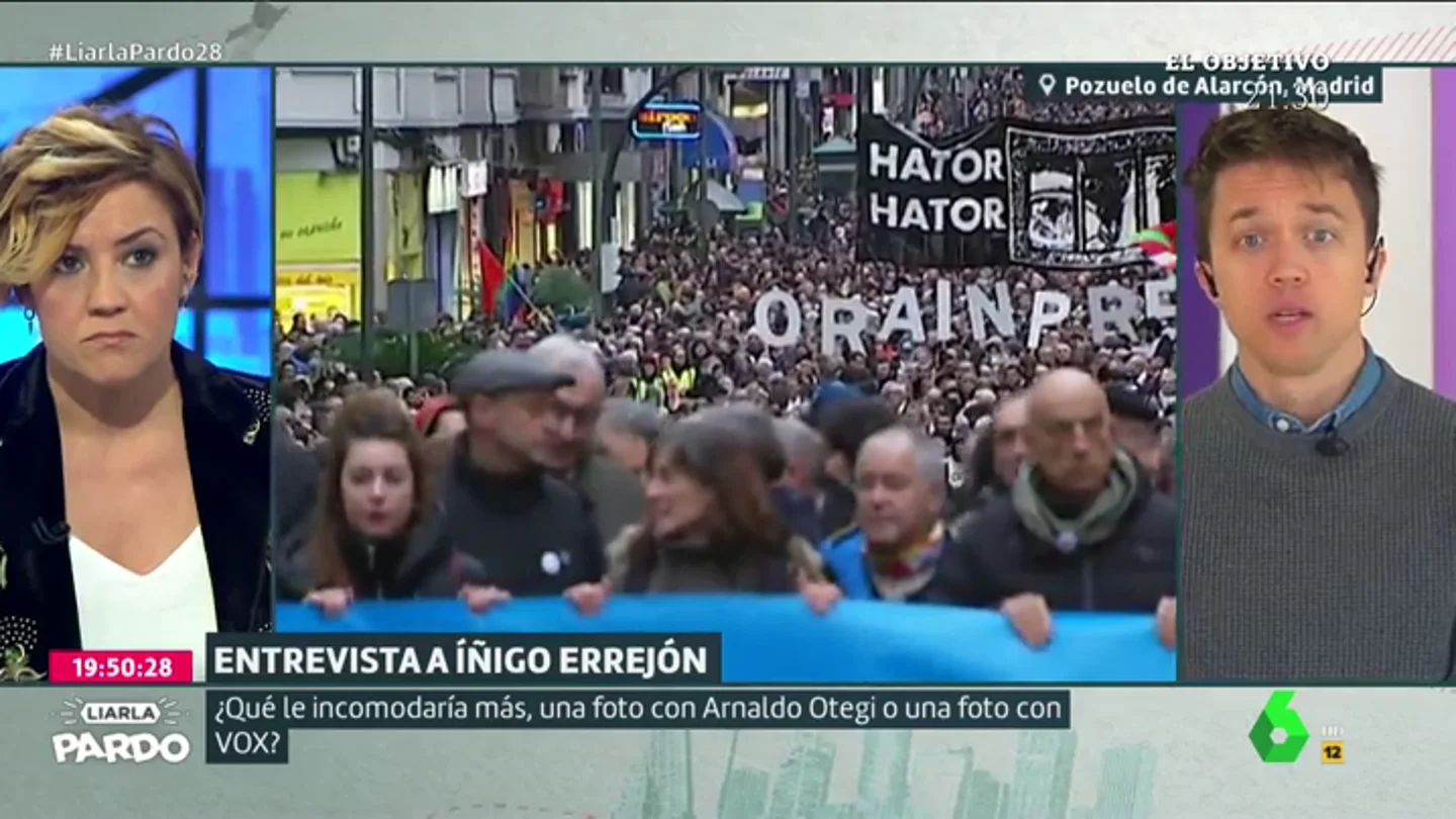 Íñigo Errejón se sentaría a negociar con Vox: "Me siento muy lejano pero creo que hay que hablar con todos" Íñigo Errejón se sentaría a negociar con Vox: "Me siento muy lejano pero creo que hay que hablar con todos"