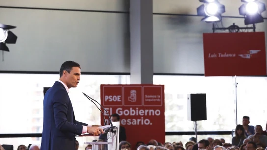 Pedro Sánchez en un acto del PSOE Pedro Sánchez en un acto del PSOE