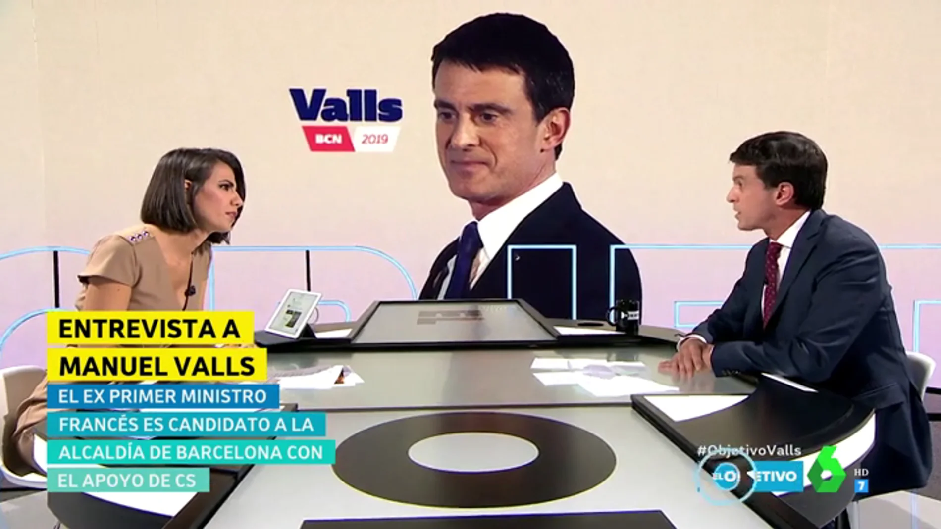 Entrevista a Manuel Valls en El Objetivo