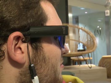 Imagen de las gafas con cámara para ciegos Imagen de las gafas con cámara para ciegos