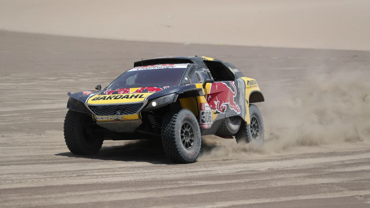 Sebastien Loeb, en el Dakar