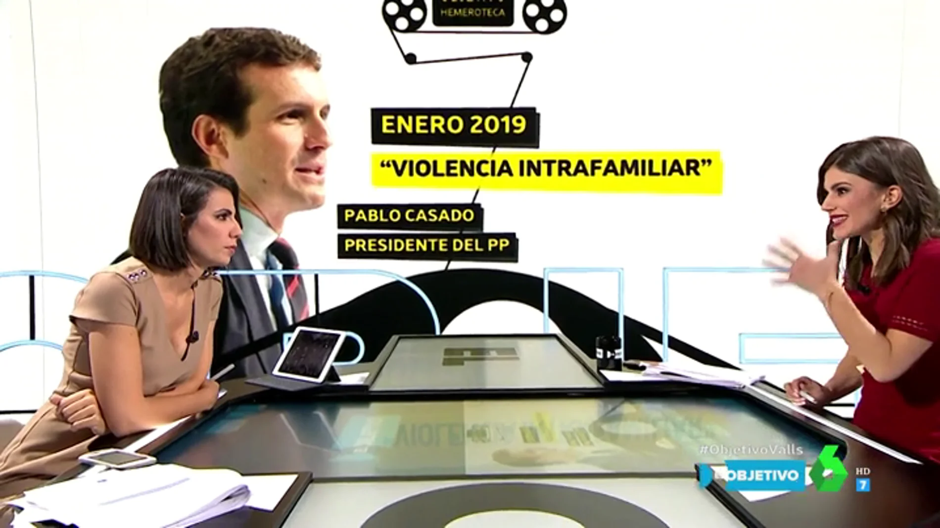 Hemeroteca sobre el término 'violencia intrafamiliar' al que se refiere Pablo Casado