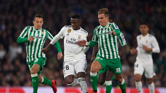 Momento del partido entre Betis y Real Madrid Momento del partido entre Betis y Real Madrid