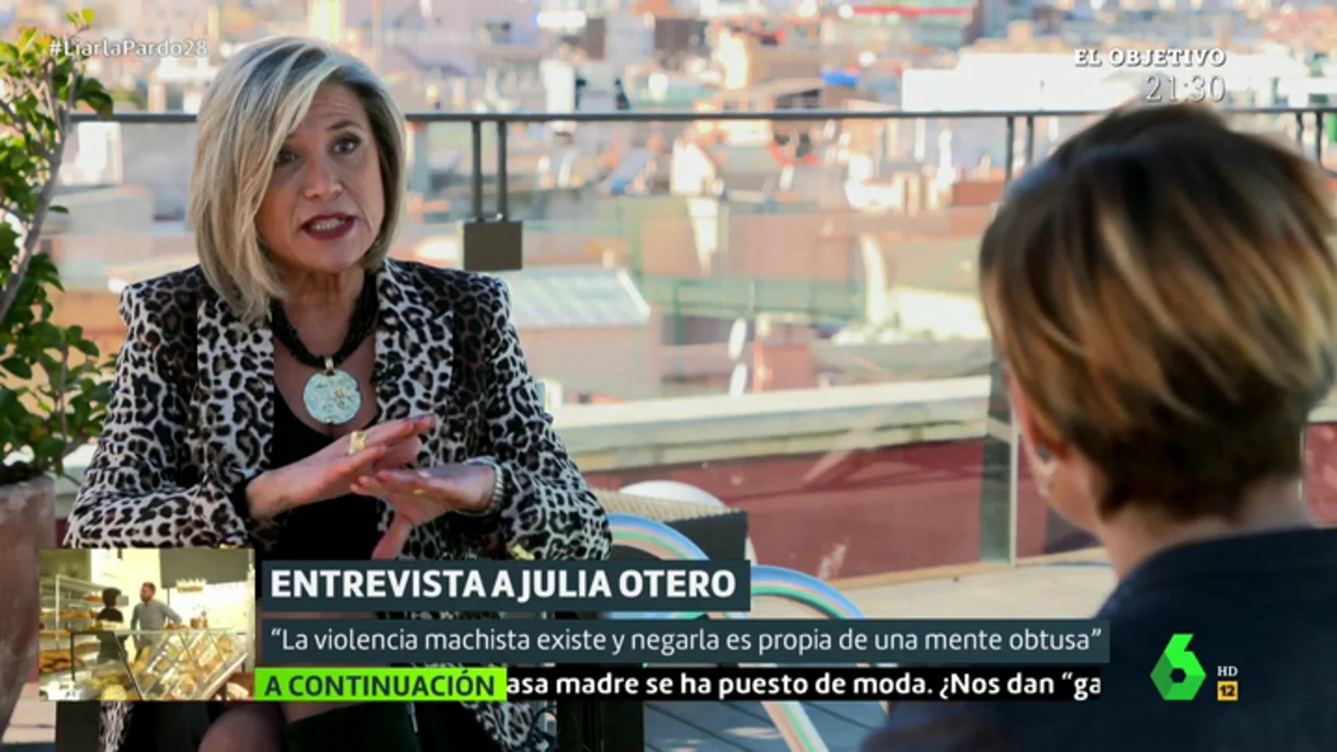 Julia Otero en Liarla Pardo