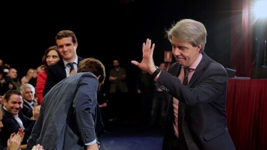 El presidente de la Comunidad de Madrid, Angel Garrido