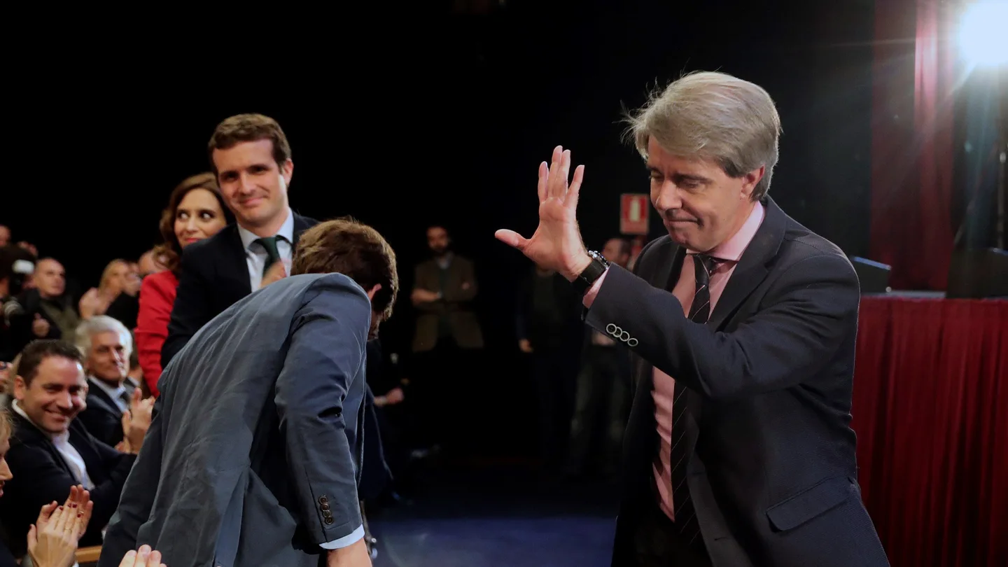 El presidente de la Comunidad de Madrid, Angel Garrido El presidente de la Comunidad de Madrid, Angel Garrido