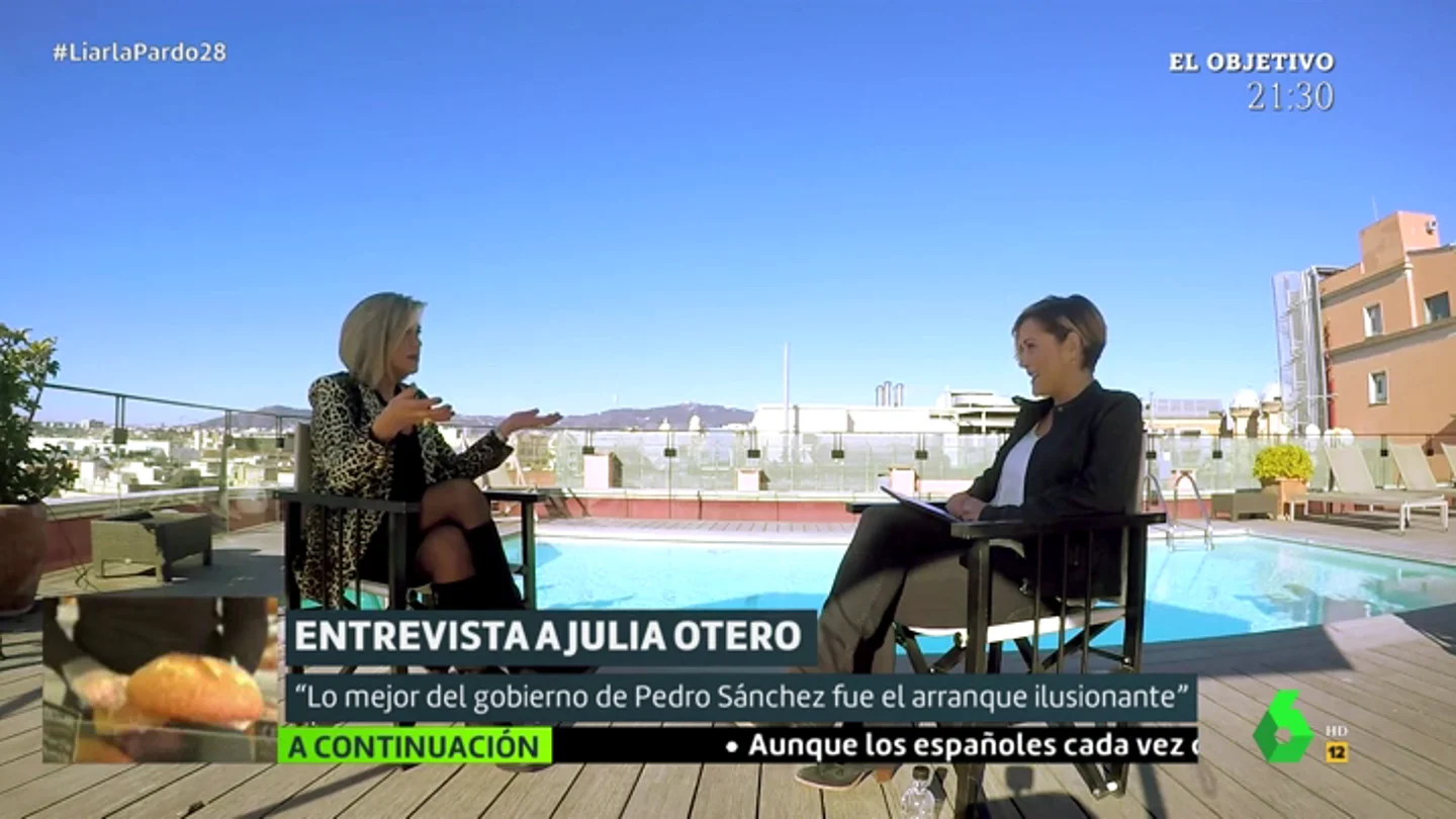 Julia Otero en Liarla Pardo Julia Otero en Liarla Pardo