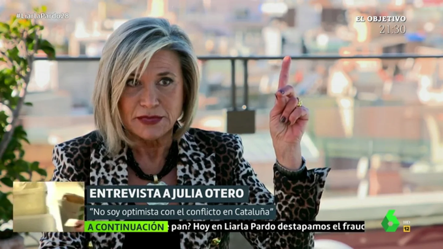 Julia Otero en Liarla Pardo Julia Otero en Liarla Pardo