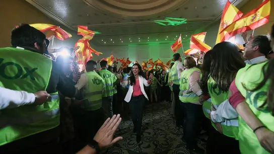 La líder de Vox en Madrid, Rocío Monasterio La secretaria de Comunicación de Vox, Rocío Monasterio