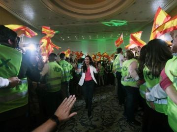 La líder de Vox en Madrid, Rocío Monasterio La líder de Vox en Madrid, Rocío Monasterio