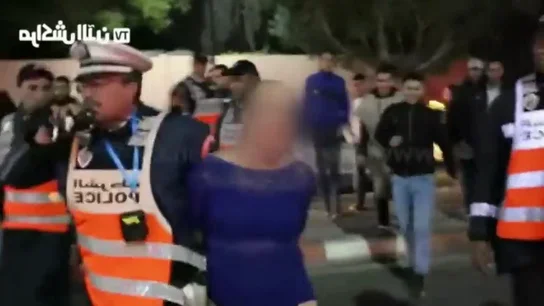 Imagen de la detención de un hombre en Marruecos que iba vestido de mujer Imagen de la detención de un hombre en Marruecos que iba vestido de mujer