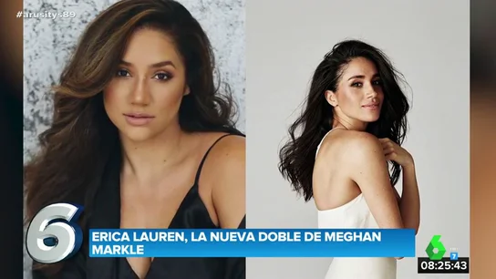 El espectacular parecido de Meghan Markle y Erica Lauren, la modelo de tallas grandes que triunfa en Instagram El espectacular parecido de Meghan Markle y Erica Lauren, la modelo de tallas grandes que triunfa en Instagram