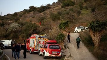 Equipos de rescate del pequeño Yulen