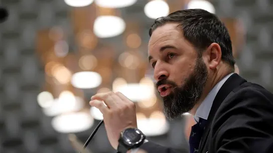 El líder de Vox, Santiago Abascal El líder de Vox, Santiago Abascal