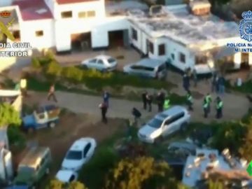Imagen del lugar donde han detenido a 28 miembros de una organización dedicada al tráfico de drogas Imagen del lugar donde han detenido a 28 miembros de una organización dedicada al tráfico de drogas