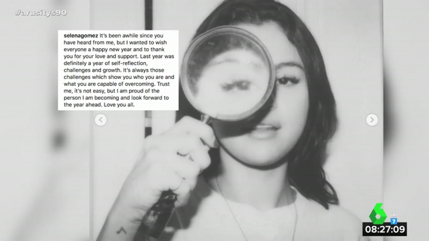 Selena Gómez reaparece en las redes sociales con un emotivo mensaje: "Estoy muy orgullosa de la persona en la que me estoy convirtiendo" Selena Gómez reaparece en las redes sociales con un emotivo mensaje: "Estoy muy orgullosa de la persona en la que me estoy convirtiendo"