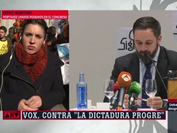 Irene Montero y Santiago Abascal Irene Montero y Santiago Abascal