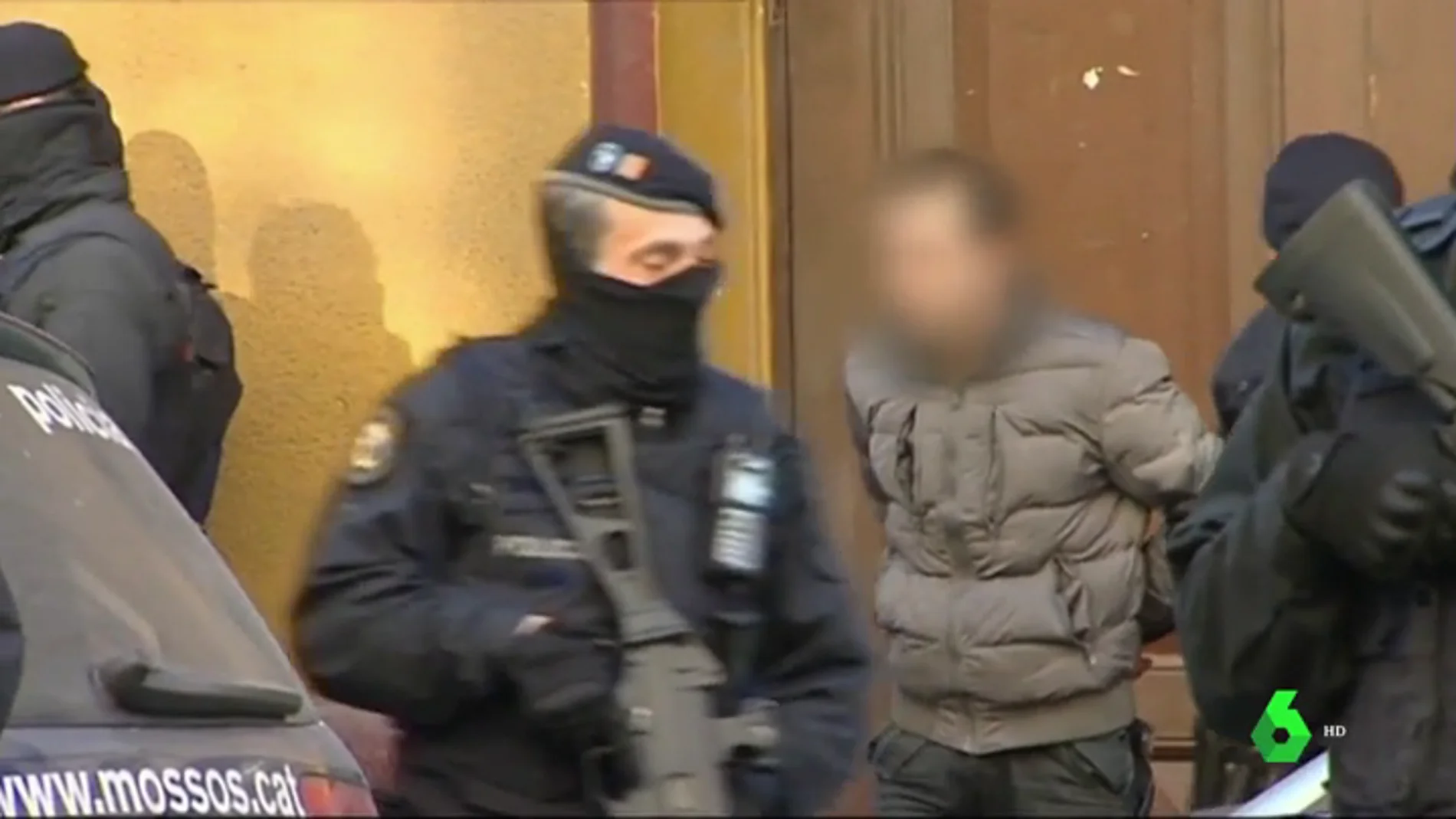 VÍDEO REEMPLAZO | Los Mossos desarticulan un célula yihadista en Barcelona con voluntad de atentar