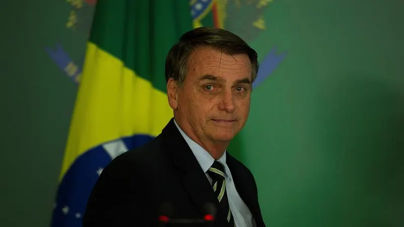 El presidente de Brasil, Jair Bolsonaro