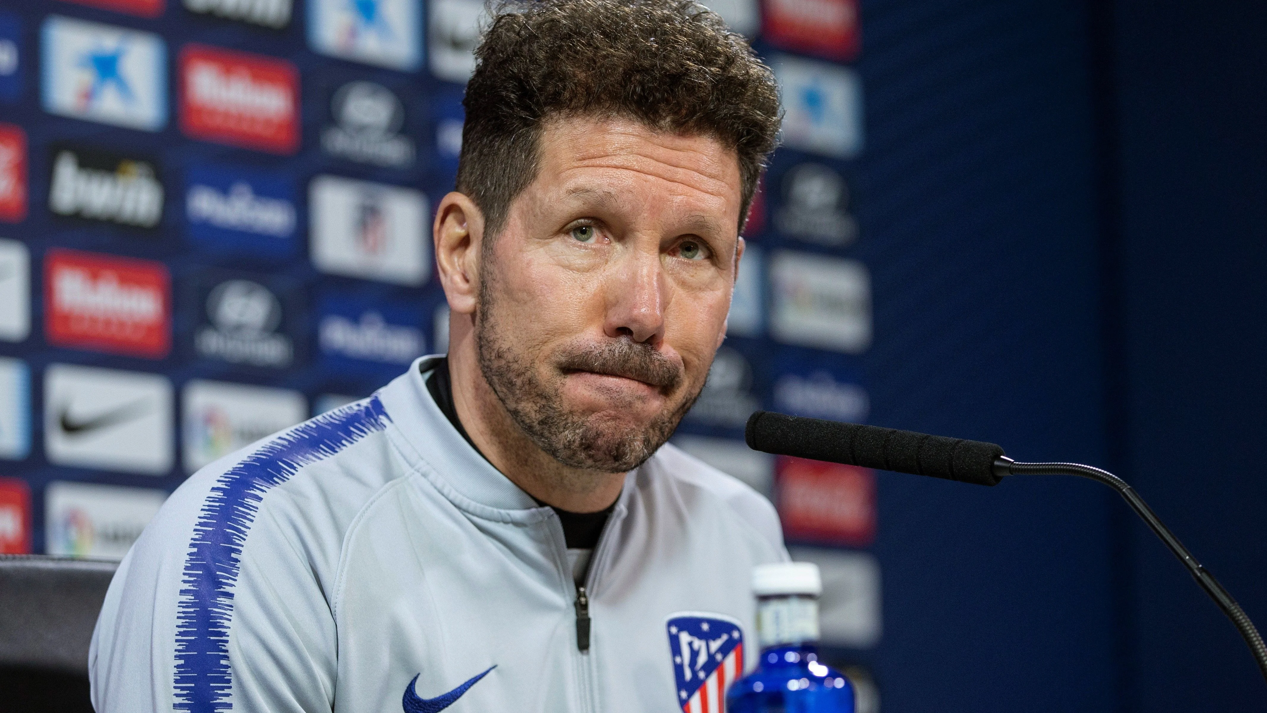 Simeone, en rueda de prensa