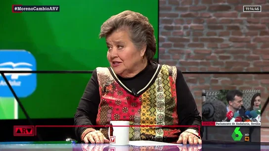 La tajante respuesta de Cristina Almeida a Vox La tajante respuesta de Cristina Almeida a Vox