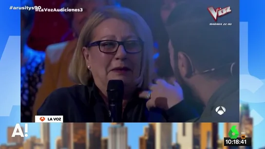 La emoción de una mujer tras recibir una sorpresa de su nieta en 'La Voz': "Para mí esto es demasiado" La emoción de una mujer tras recibir una sorpresa de su nieta en 'La Voz': "Para mí esto es demasiado"