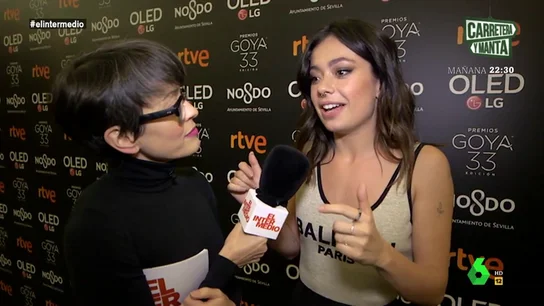 Thais Villas en la fiesta de los nominados a los Goya thais villas