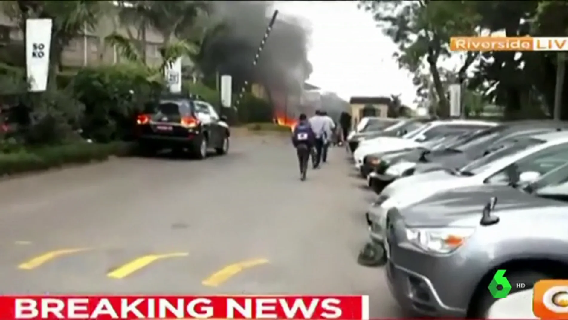 Al menos un muerto y cuatro heridos en el ataque terrorista a un complejo turístico de Nairobi