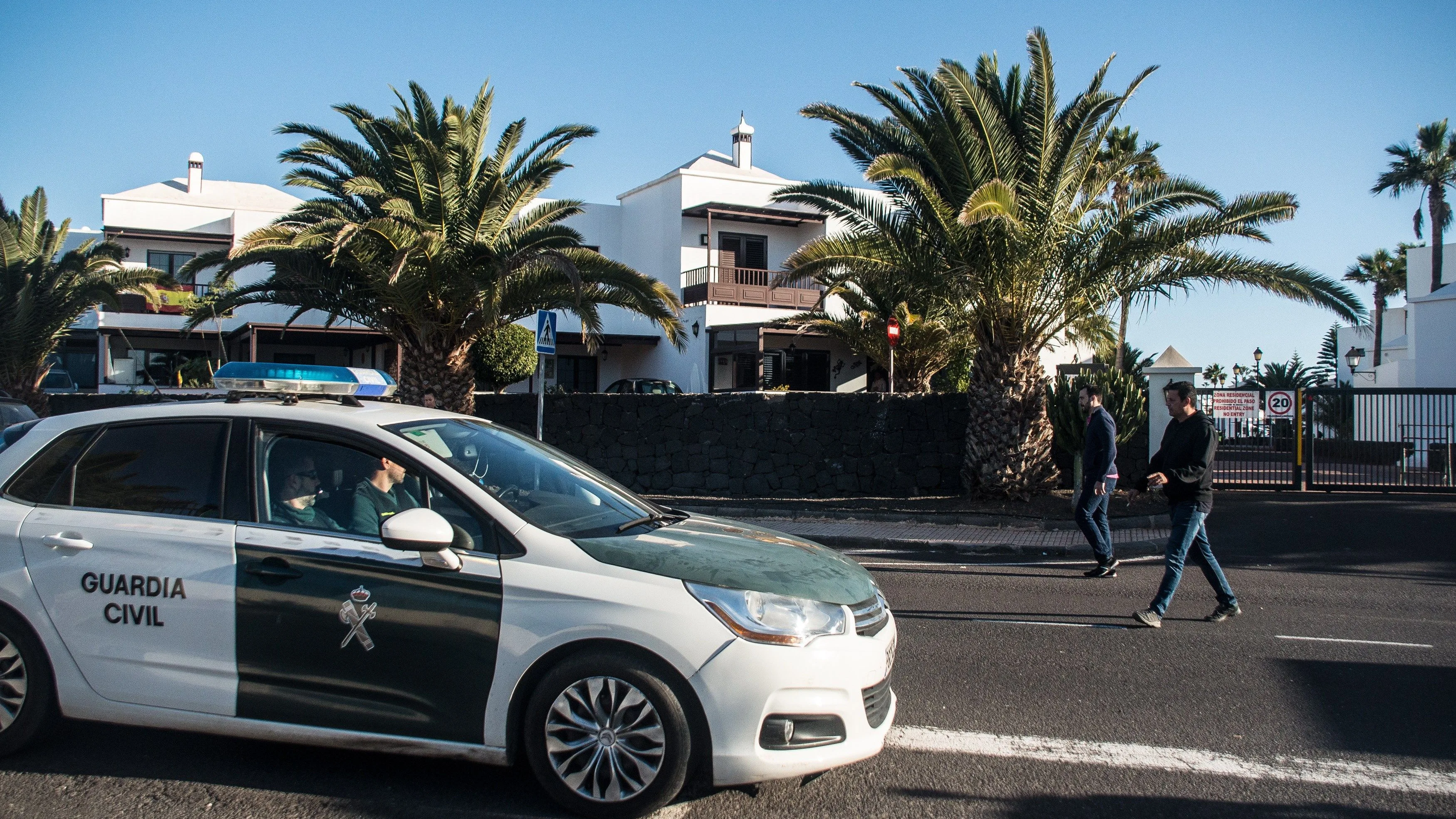 Un coche de la Guardia Civil en una imagen de archivo