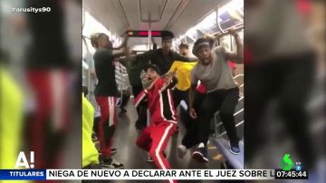 La espectacular coreografía de hip hop en el metro de Nueva York que se ha hecho viral